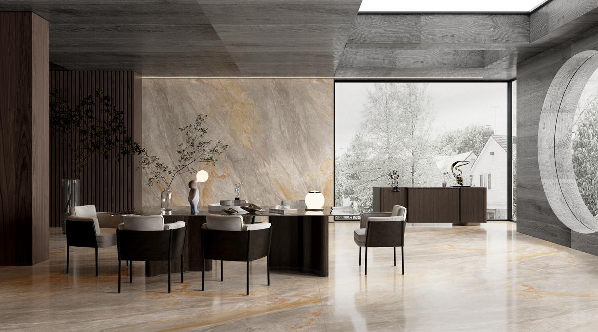 新品推介丨能強(qiáng)900×1800mm現(xiàn)代瓷磚，盡顯空間奢華格調(diào)
