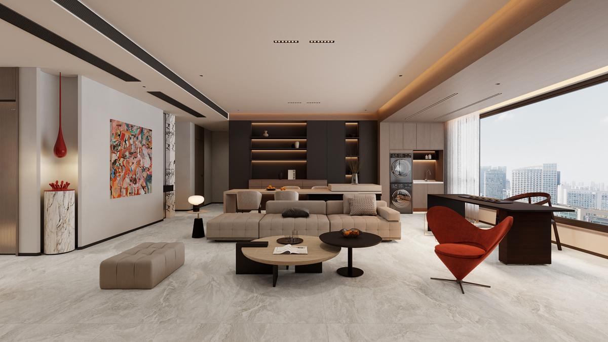 步步生金的星河空間，解鎖能強(qiáng)瓷磚彩晶工藝！